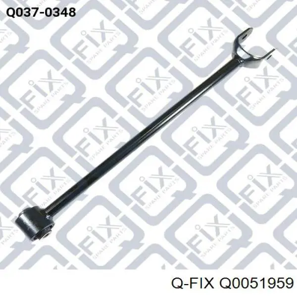 Bloco silencioso do pino de apoio traseiro Q0051959 Q-fix