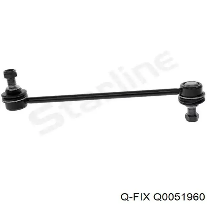 Bloco silencioso dianteiro do braço oscilante inferior Q-fix Q0051960