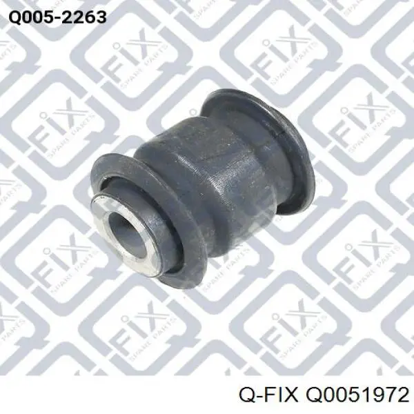 Bloco silencioso de viga traseira (de plataforma veicular) Q-fix Q0051972