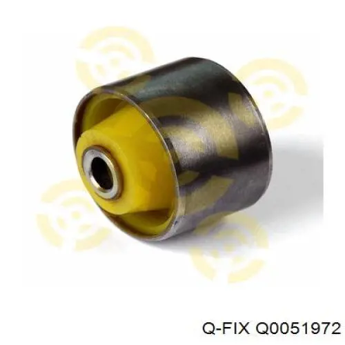 Q0051972 Q-fix Bloco silencioso de viga traseira (de plataforma veicular)