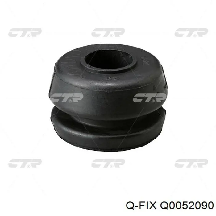 Q0052090 Q-fix Bloco silencioso do braço oscilante inferior traseiro