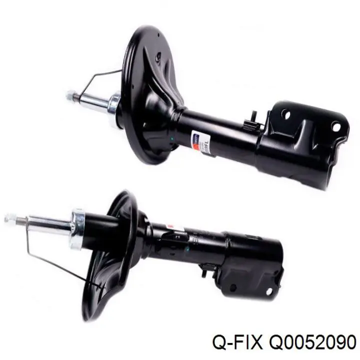 Q0052090 Q-fix Bloco silencioso do braço oscilante inferior traseiro