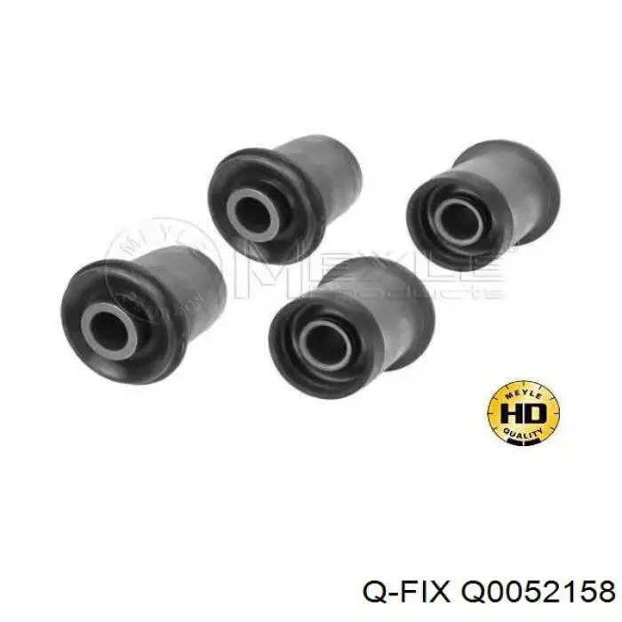 Bloco silencioso de viga traseira (de plataforma veicular) Q-fix Q0052158