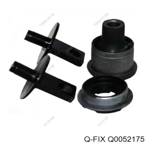 Q0052175 Q-fix Bloco silencioso do braço oscilante inferior traseiro
