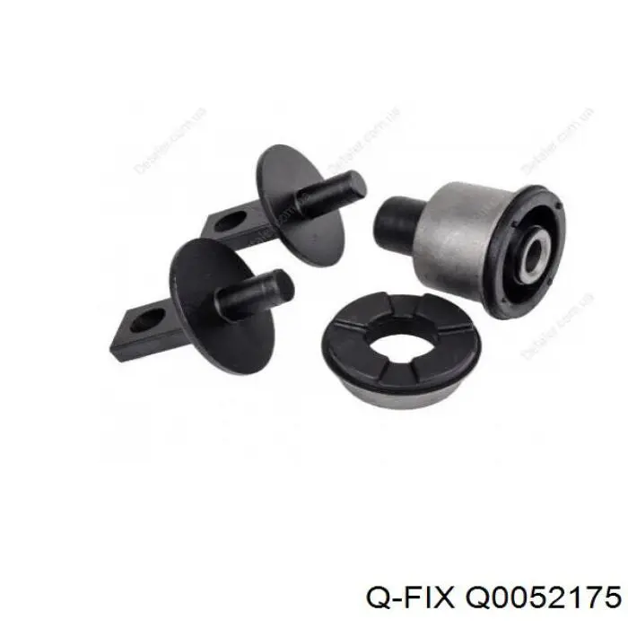 Q0052175 Q-fix Bloco silencioso do braço oscilante inferior traseiro