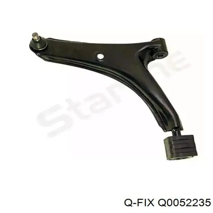 Q0052235 Q-fix Bloco silencioso do braço oscilante inferior traseiro