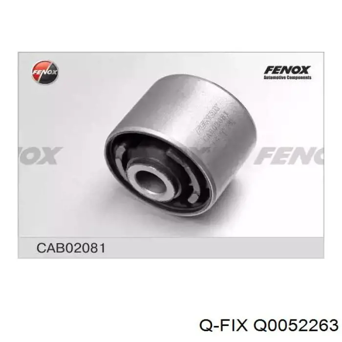 Compre Q0052263 Q-fix Bloco silencioso traseiro de braço oscilante transversal