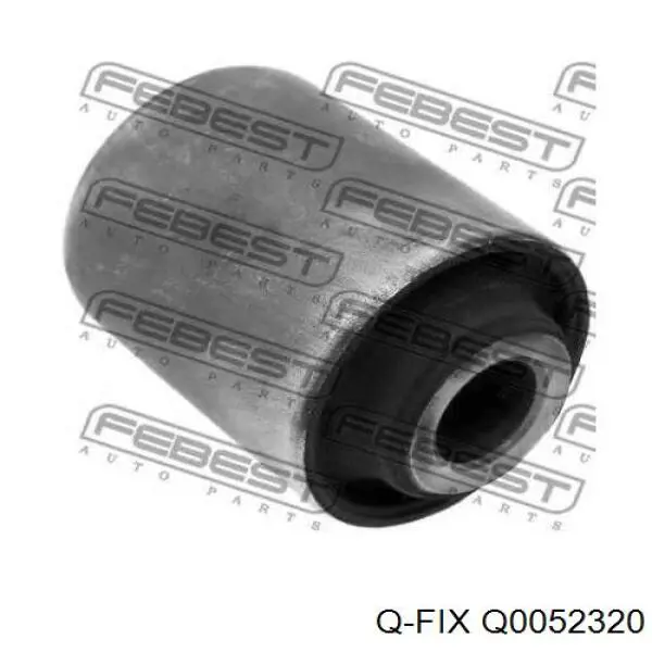 Q0052320 Q-fix Bloco silencioso do pino de apoio traseiro
