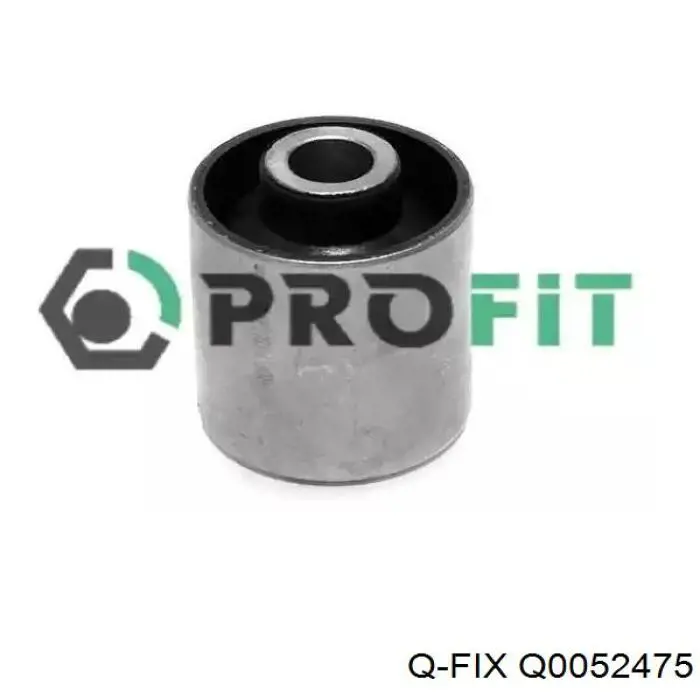 Q0052475 Q-fix Bloco silencioso do pino de apoio traseiro