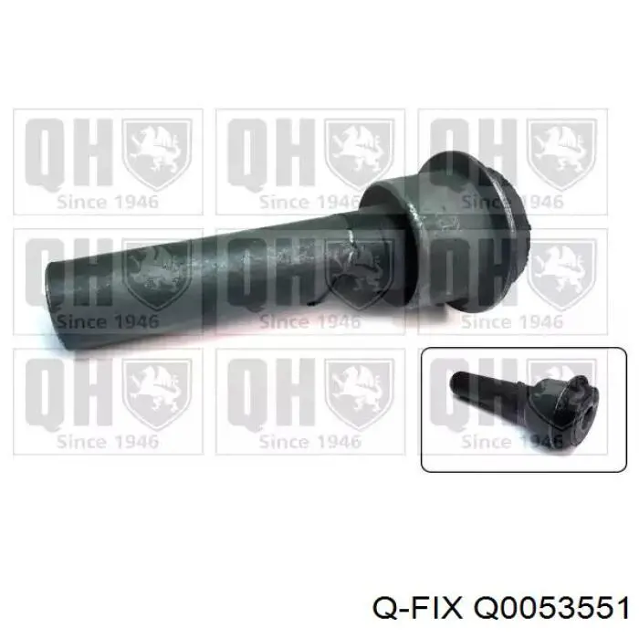 Compre Q0053551 Q-fix Bloco silencioso (coxim) de viga dianteira (de plataforma veicular)