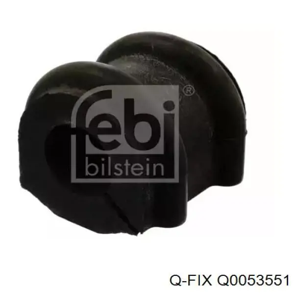 Q0053551 Q-fix Bloco silencioso (coxim) de viga dianteira (de plataforma veicular)