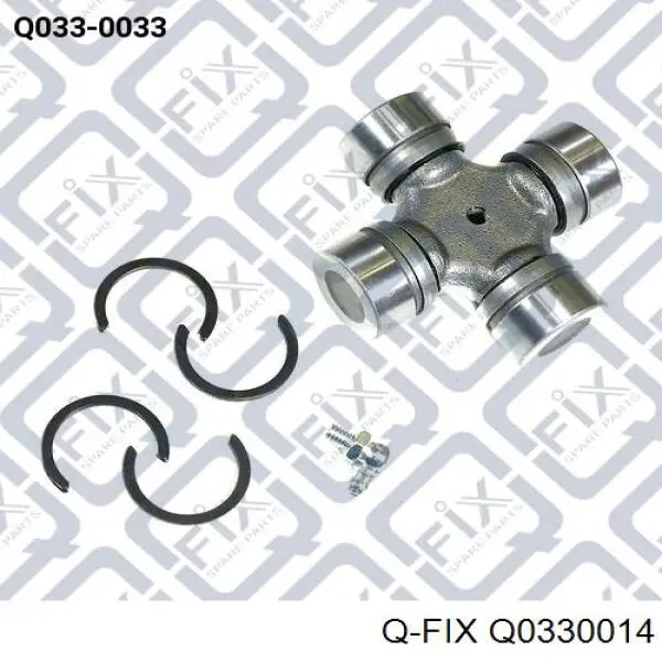 Q0330014 Q-fix Cruzeta da junta universal traseira
