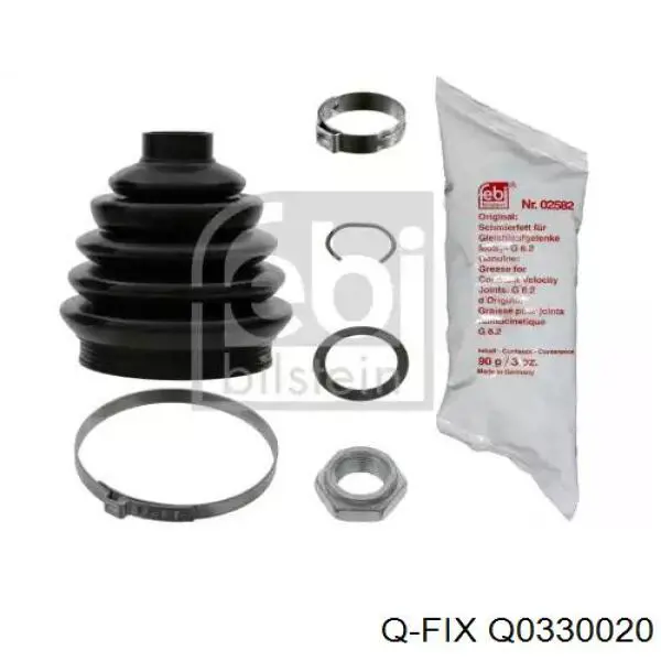 Cruzeta da junta universal traseira Q0330020 Q-fix