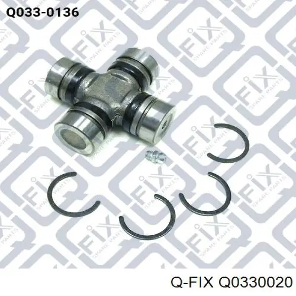 Compre Q0330020 Q-fix Cruzeta da junta universal traseira