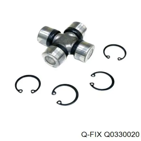 Q0330020 Q-fix Cruzeta da junta universal traseira