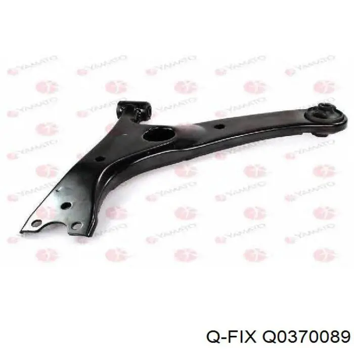 Braço oscilante superior direito de suspensão traseira Q0370089 Q-fix