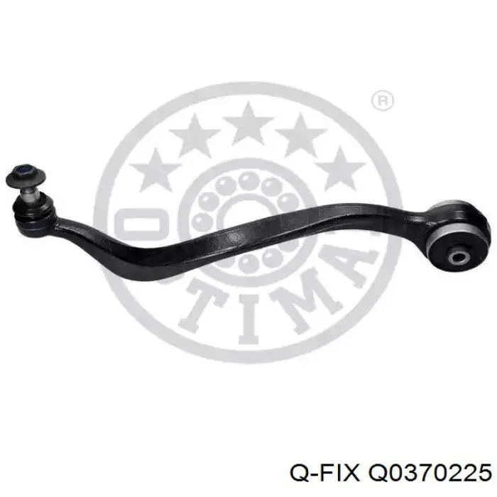 Braço oscilante inferior esquerdo de suspensão dianteira Q-fix Q0370225