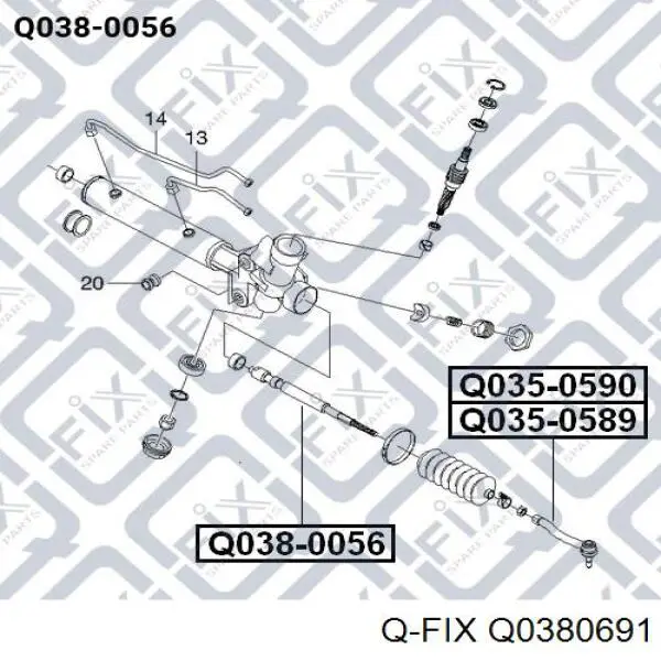 Tração de direção CTR 93732355