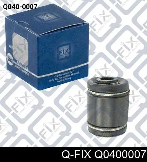 Q0400007 Q-fix Bloco silencioso do pino de apoio traseiro