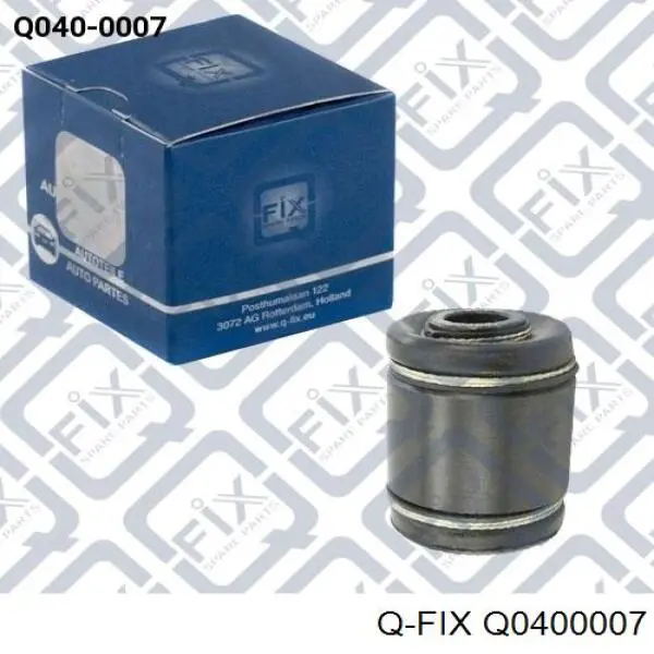 Bloco silencioso do pino de apoio traseiro Q0400007 Q-fix