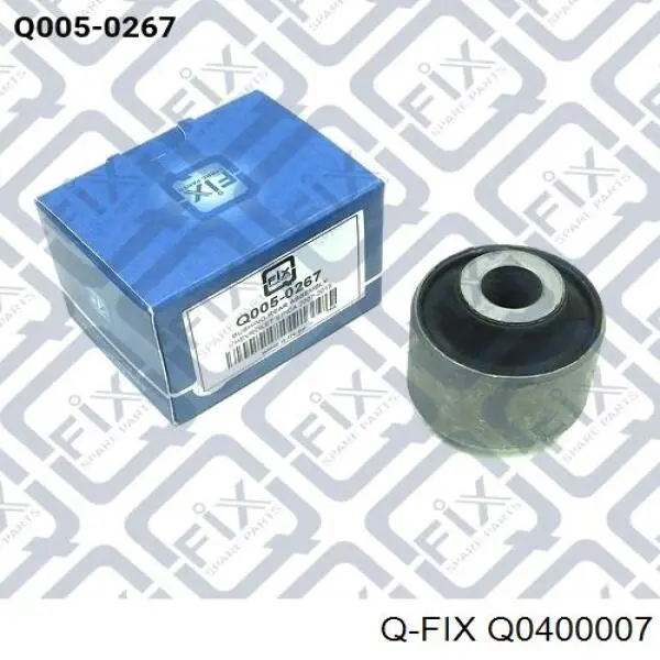 Bloco silencioso do pino de apoio traseiro Q-fix Q0400007