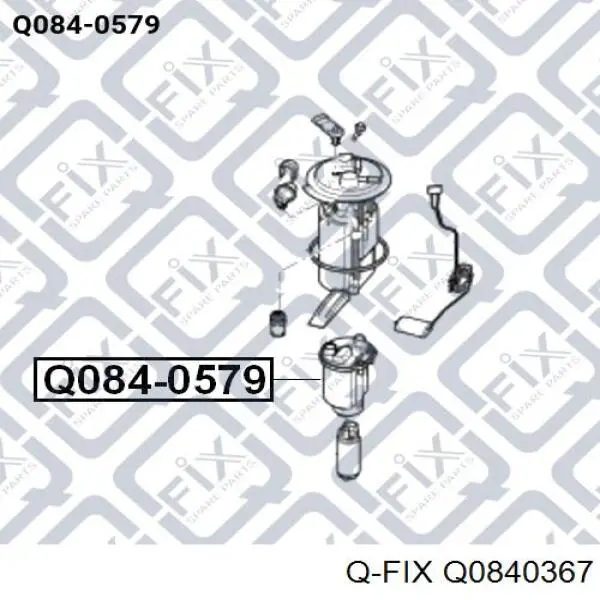 Módulo de bomba de combustível com sensor do nível de combustível Q-fix Q0840367 preço, a partir de 22,95 USD