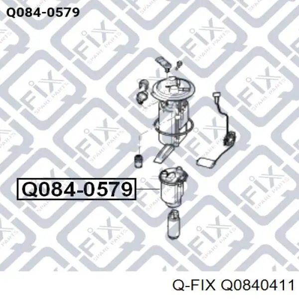 Compre Q0840411 Q-fix Filtro de combustível