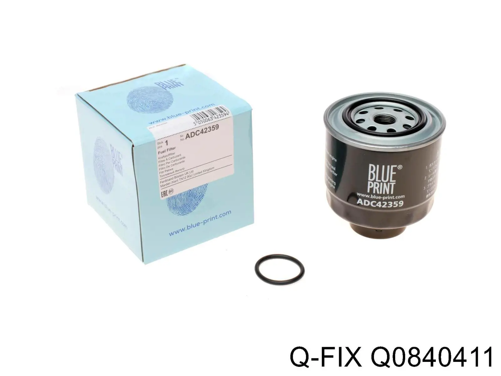Filtro de combustível Q-fix Q0840411