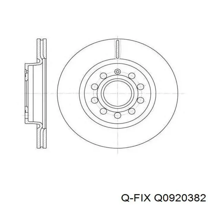 Sapatas do freio de estacionamento Q-fix Q0920382 preço, a partir de 28,31 USD