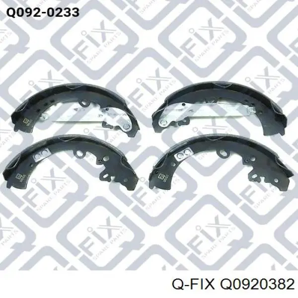 Sapatas do freio de estacionamento Q-fix Q0920382