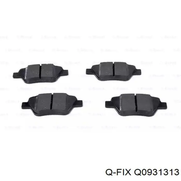 Compre Q0931313 Q-fix Sapatas do freio traseiras de disco