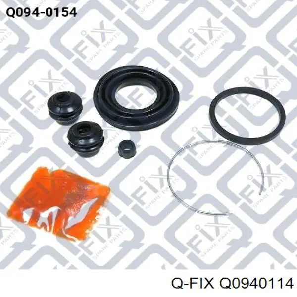Compre Q0940114 Q-fix Bucha de suporte do freio dianteiro