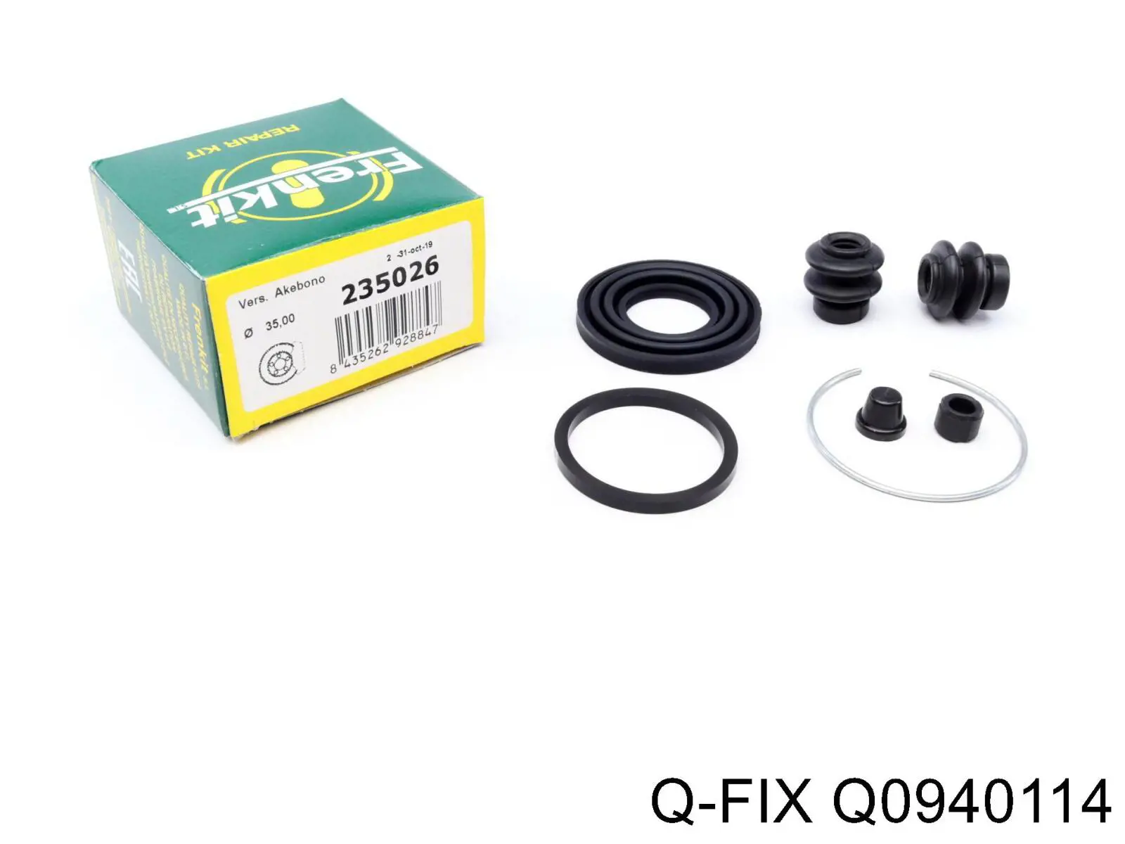 Q0940114 Q-fix Bucha de suporte do freio dianteiro