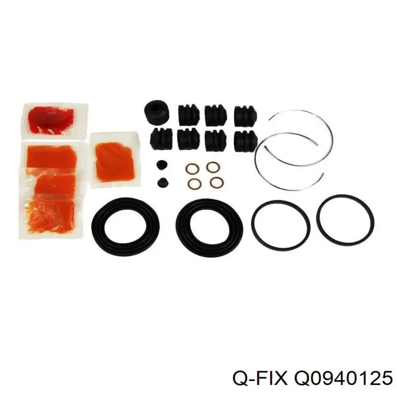 Compre Q0940125 Q-fix Kit de reparação de suporte do freio dianteiro
