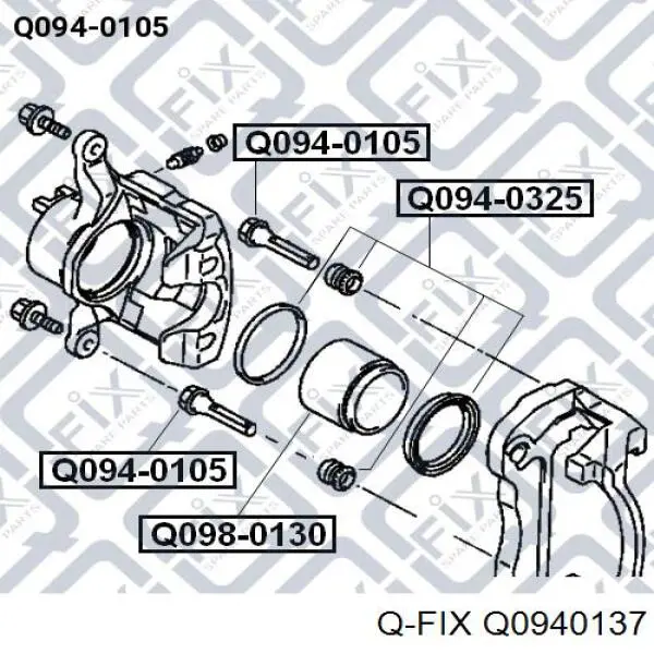 Compre Q0940137 Q-fix Guia de suporte dianteiro