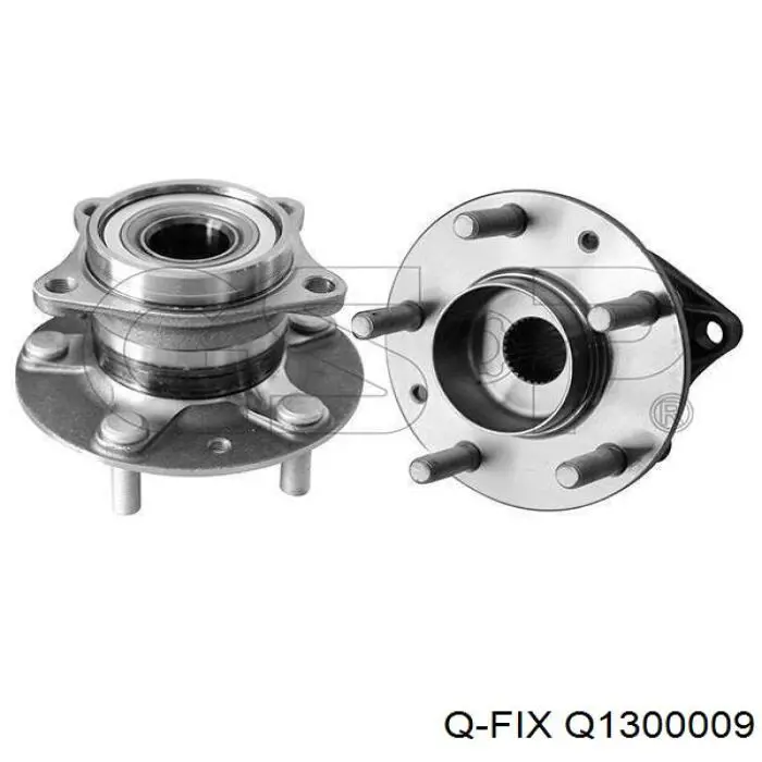 Cubo traseiro Q1300009 Q-fix