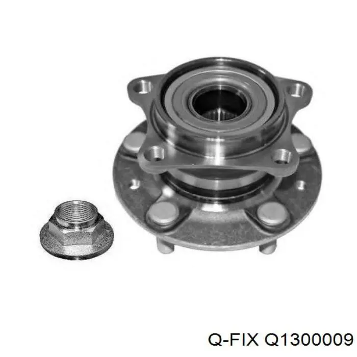 Cubo traseiro Q1300009 Q-fix