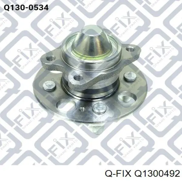 Cubo traseiro Q1300492 Q-fix