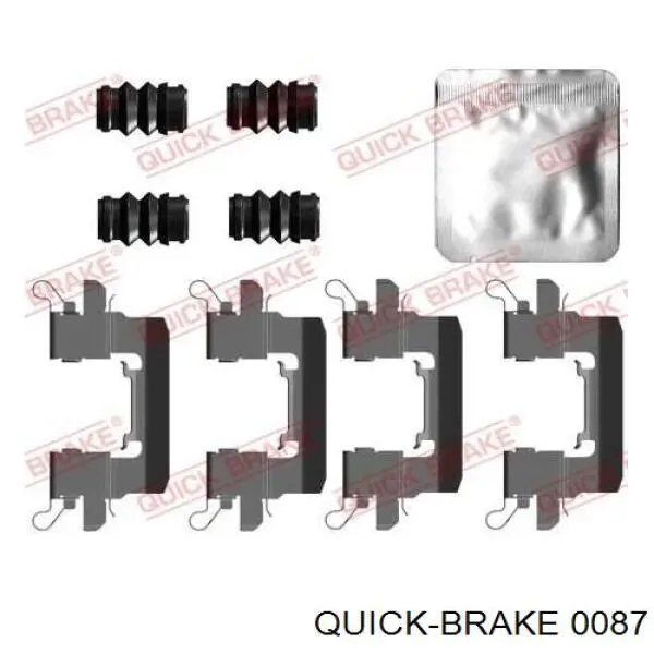 Tubo de ligação de bombeio de suporte do freio dianteiro Quick Brake 0087 preço, a partir de 1,19 USD