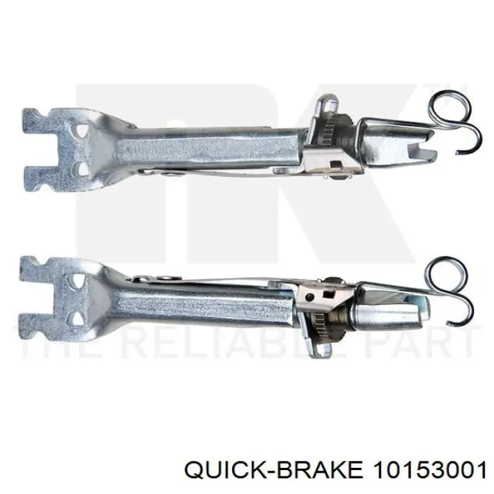 10153001 Quick Brake Braçadeira de barra de acoplamento do tambor de freio