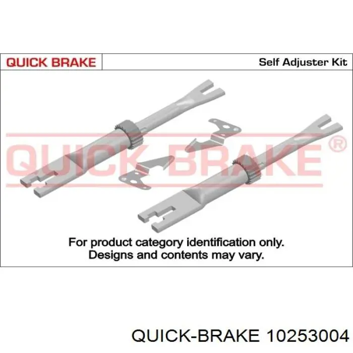 Mecanismo de aproximação (de auto-aproximação) das sapatas de tambor (kit de reparação levadiça) Quick Brake 10253004 preço, a partir de 16,90 USD