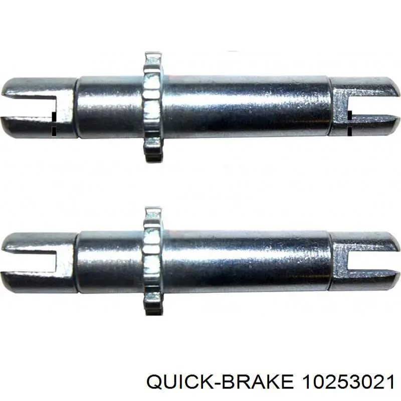 10253021 Quick Brake Mecanismo de aproximação (de auto-aproximação) das sapatas de tambor (kit de reparação levadiça)