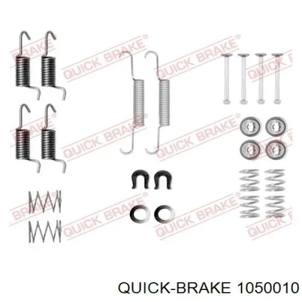Kit de montagem das sapatas traseiras de tambor Quick Brake 1050010 preço, a partir de 12,88 USD