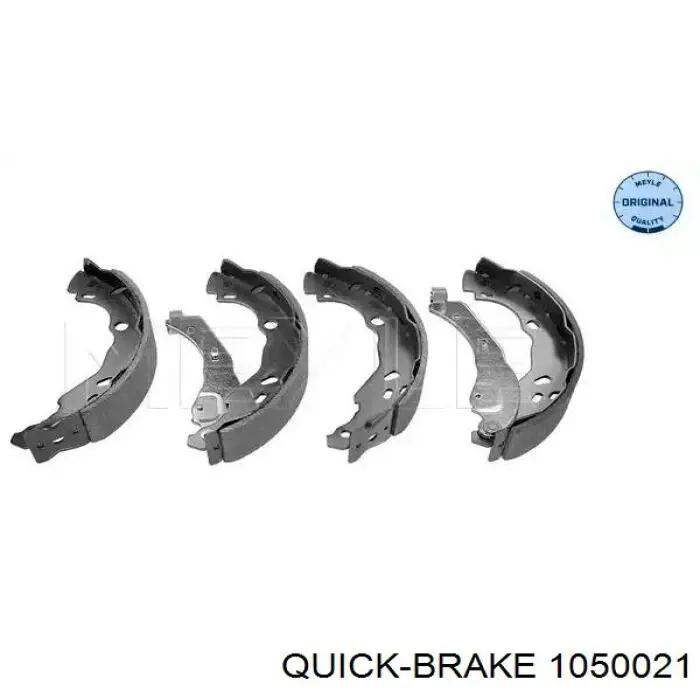 Compre 1050021 Quick Brake Kit de montagem das sapatas traseiras de tambor