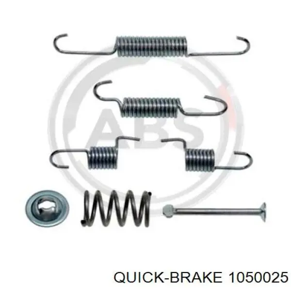 Kit de montagem das sapatas traseiras de tambor Quick Brake 1050025 preço, a partir de 13,32 USD