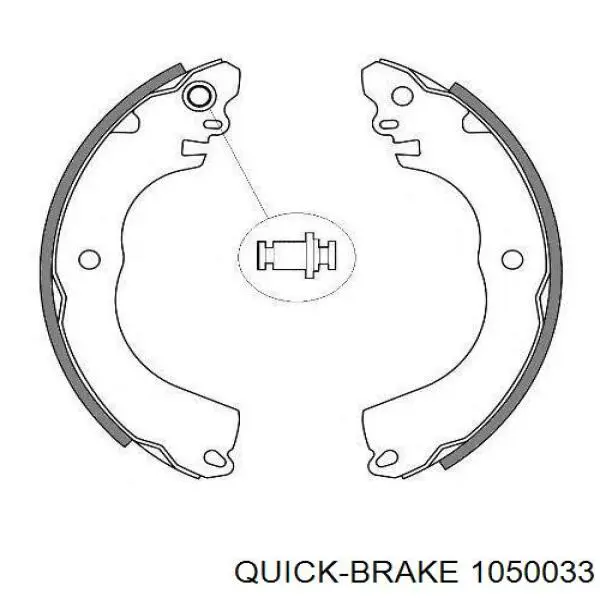 Kit de montagem das sapatas traseiras de tambor Quick Brake 1050033 preço, a partir de 13,64 USD