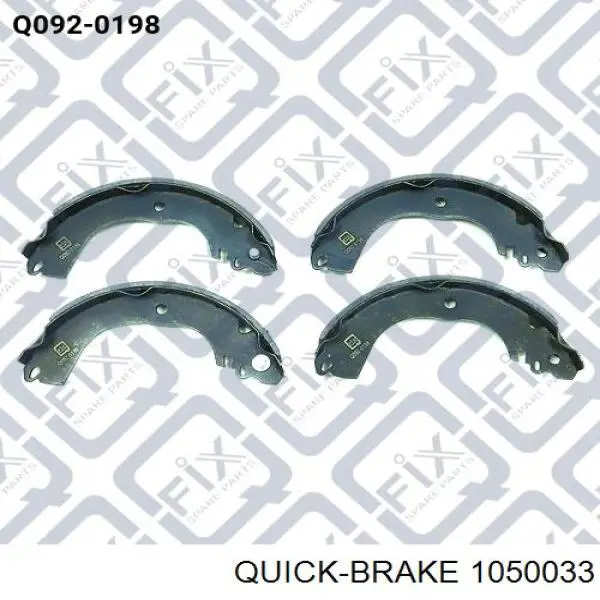 Compre 1050033 Quick Brake Kit de montagem das sapatas traseiras de tambor