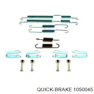 1050045 Quick Brake Kit de montagem das sapatas traseiras de tambor