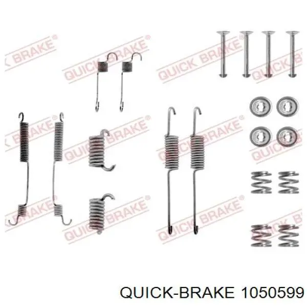 Compre 6088222 Ford Kit de montagem das sapatas traseiras de tambor