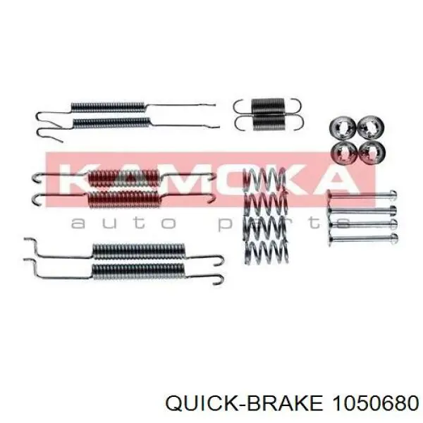 Compre 1050680 Quick Brake Kit de montagem das sapatas traseiras de tambor